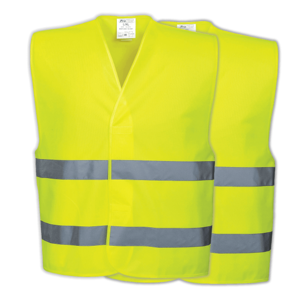 Gilet de sécurité jaune